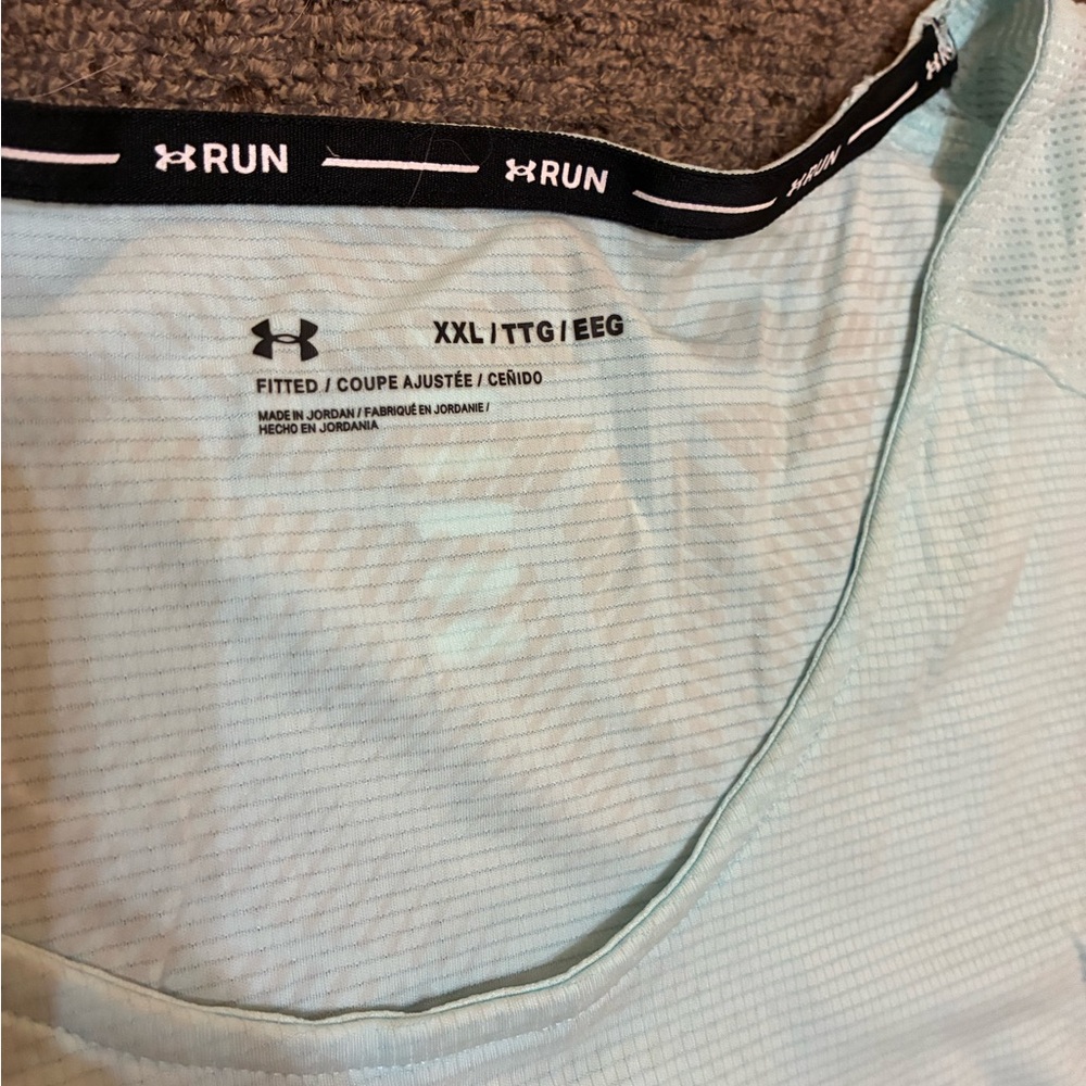 Under Armour Teal Graphic Tank Top